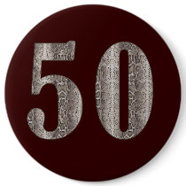 50th Snakeskin buttons