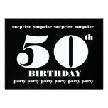 50th SURPRISE Birthday Party Invitation Template invitations