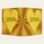 50th Wedding Anniversary Avery Binder