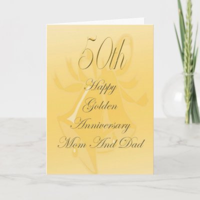 50th Wedding Anniversary Card For Mom And Dad