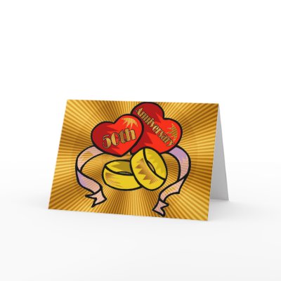 50th Wedding Anniversary Gifts Greeting Cards