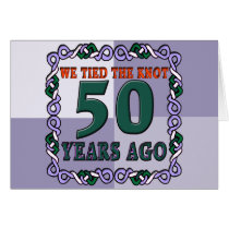 50th Wedding Anniversary Gifts Greeting Cards
