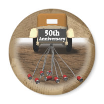 50th Wedding Anniversary Gifts Fridge Magnet