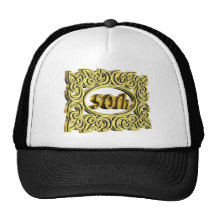 50th Wedding Anniversary Gifts Mesh Hats