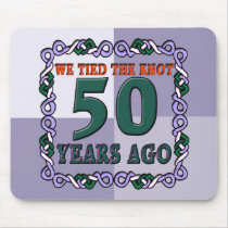 50th Wedding Anniversary Gifts Mouse Pad