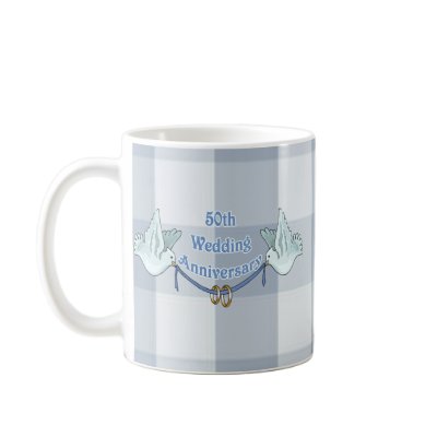 50th Wedding Anniversary Gifts Coffee Mugs