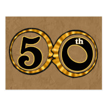 50th Wedding Anniversary Gifts Post Cards