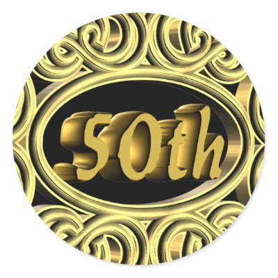 50th Wedding Anniversary Gifts stickers