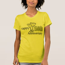 50th Wedding Anniversary Gifts Tees
