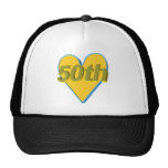 50th Wedding Anniversary Gifts Trucker Hat