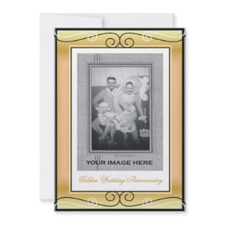50th Wedding Anniversary invitation