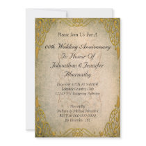 50th Wedding Anniversary Invitation