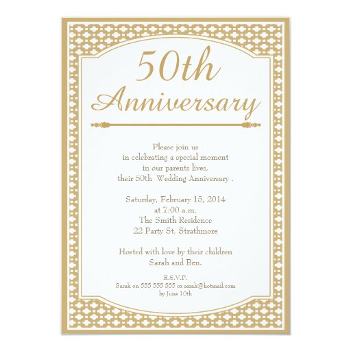church anniversary invitation
