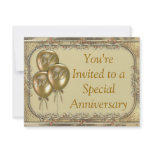 50th Wedding anniversary invitation announcement