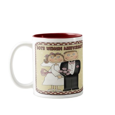 50th Wedding Anniversary Mug by 50thanniversarygifts