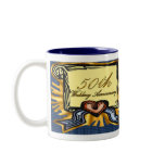 50th Wedding Anniversary Mug