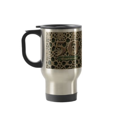 50th Wedding Anniversary Mug by 50thanniversarygifts