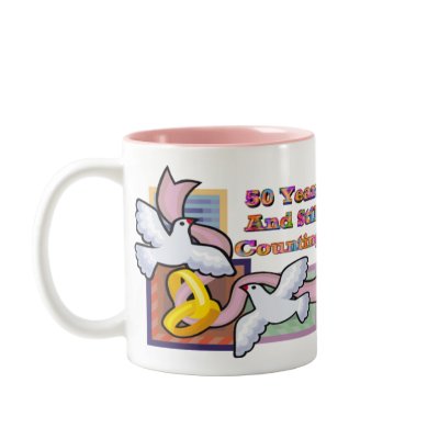 50th Wedding Anniversary Mug