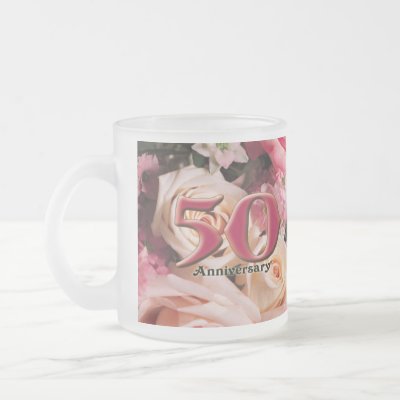 50th Wedding Anniversary Mug