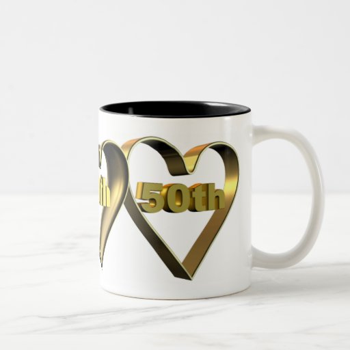 50th Wedding Anniversary Mug