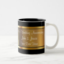 50th Wedding Anniversary Mugs