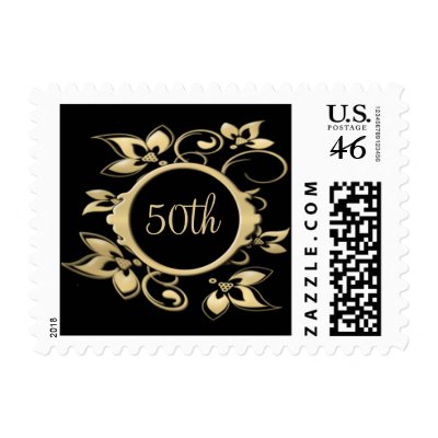50th Wedding Anniversary or Birthday Postage