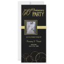 50th Wedding Anniversary Party - Photo Optional invitations