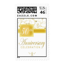 50th Wedding Anniversary Postage