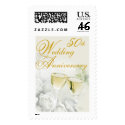 50th Wedding Anniversary Postage Stamp zazzle_stamp