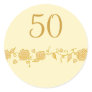 50th Wedding Anniversary Stickers