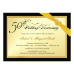 50th Wedding Anniversary Surprise Party Invitation