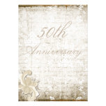 50th Wedding Anniversary - "Telemark" Personalized Invites