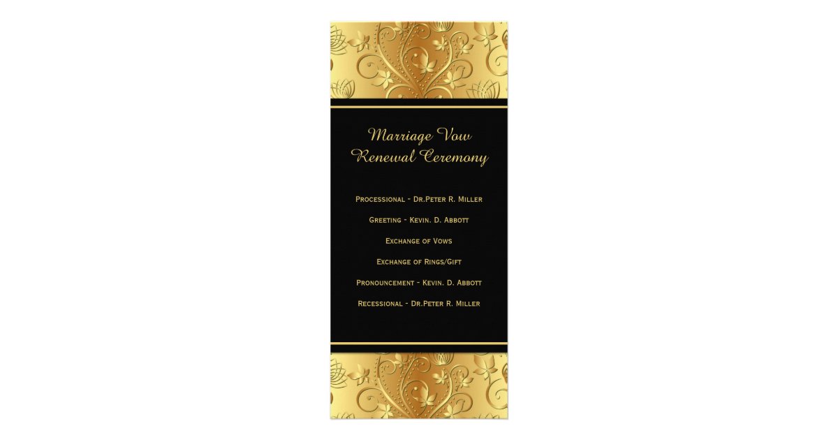 50th-wedding-anniversary-vows-renewal-program-zazzle