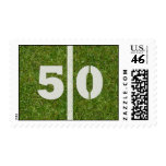 50th Yard Football Yard Postage