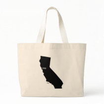510 Area Code, California, Bay Area Tote Bags