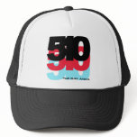 510 Area Code Mesh Hat