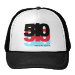510 Area Code Mesh Hat