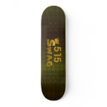 515 Area Code Swag Skateboard