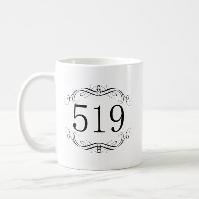 519 Area Code Coffee Mug by 519 Area Code Coffee Mug by
