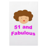 51 and Fabulous! Stationery