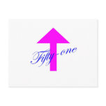 51 Arrow Post Card