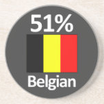 51% Belgian Drink Coasters