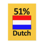 51% Dutch Postcard