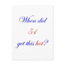 51 Hot Postcard