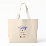 51  Let's cut the crap Tote Bags