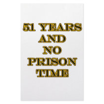 51 No prison time stationery