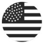 51 Star US Flag Sticker