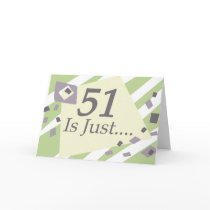 51st Birthday cards