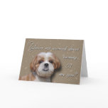 51st Birthday Dog Greeting Card