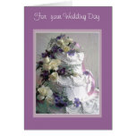 52090awed, For  your Wedding Day Greeting Cards